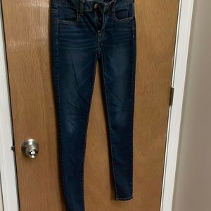 American Eagle women AEO sateen jegging